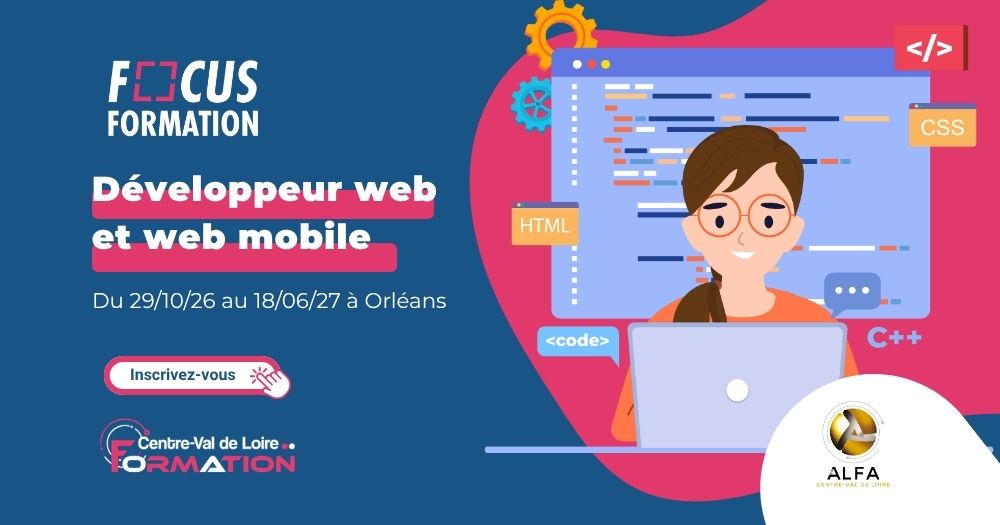 Focus formation developpeur web 2026